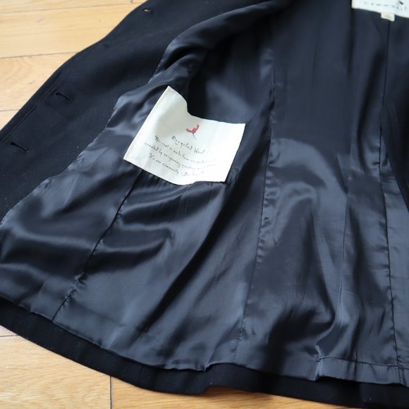 Community Military Style Black Jacket, Size 2 - Picture 16 of 17